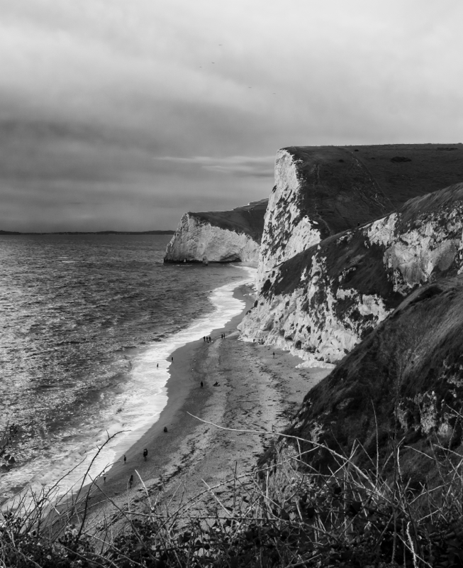 LulworthCove6_b&w_psd