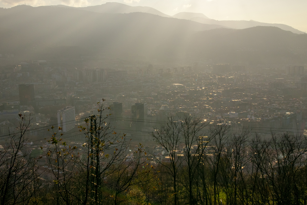 Bilbo negu arratsaldez (Bilbao in a winter evening)